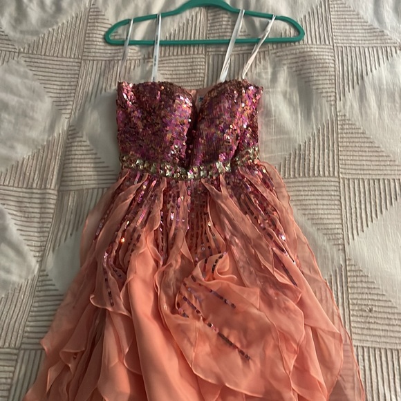 Sherri hill cocktail sequence dress - Picture 4 of 5